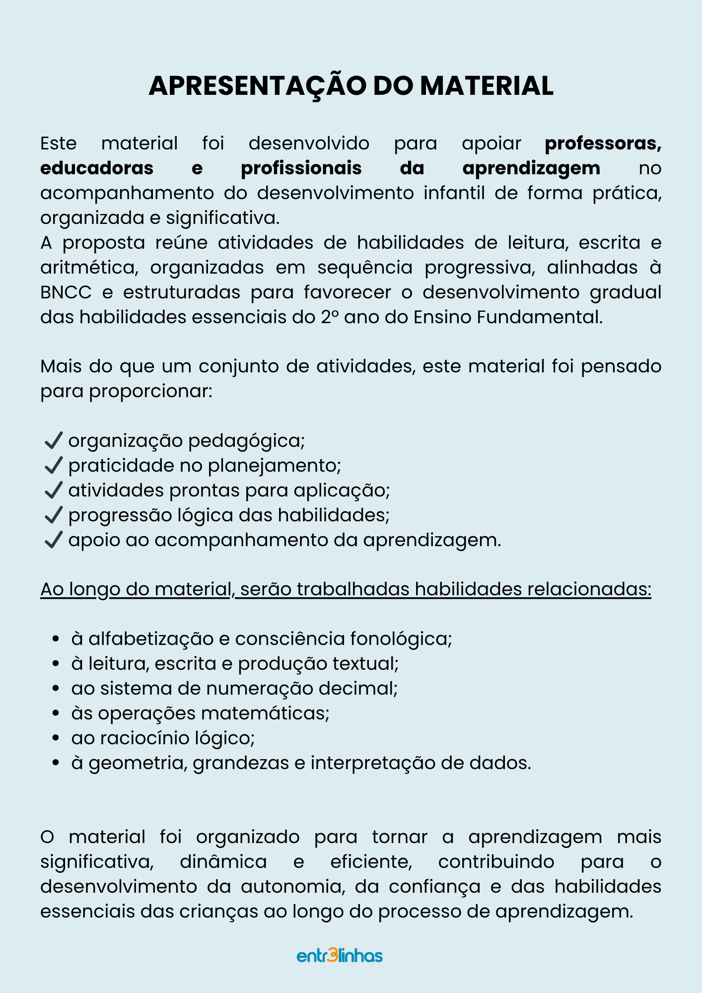 Material EntreLinhas